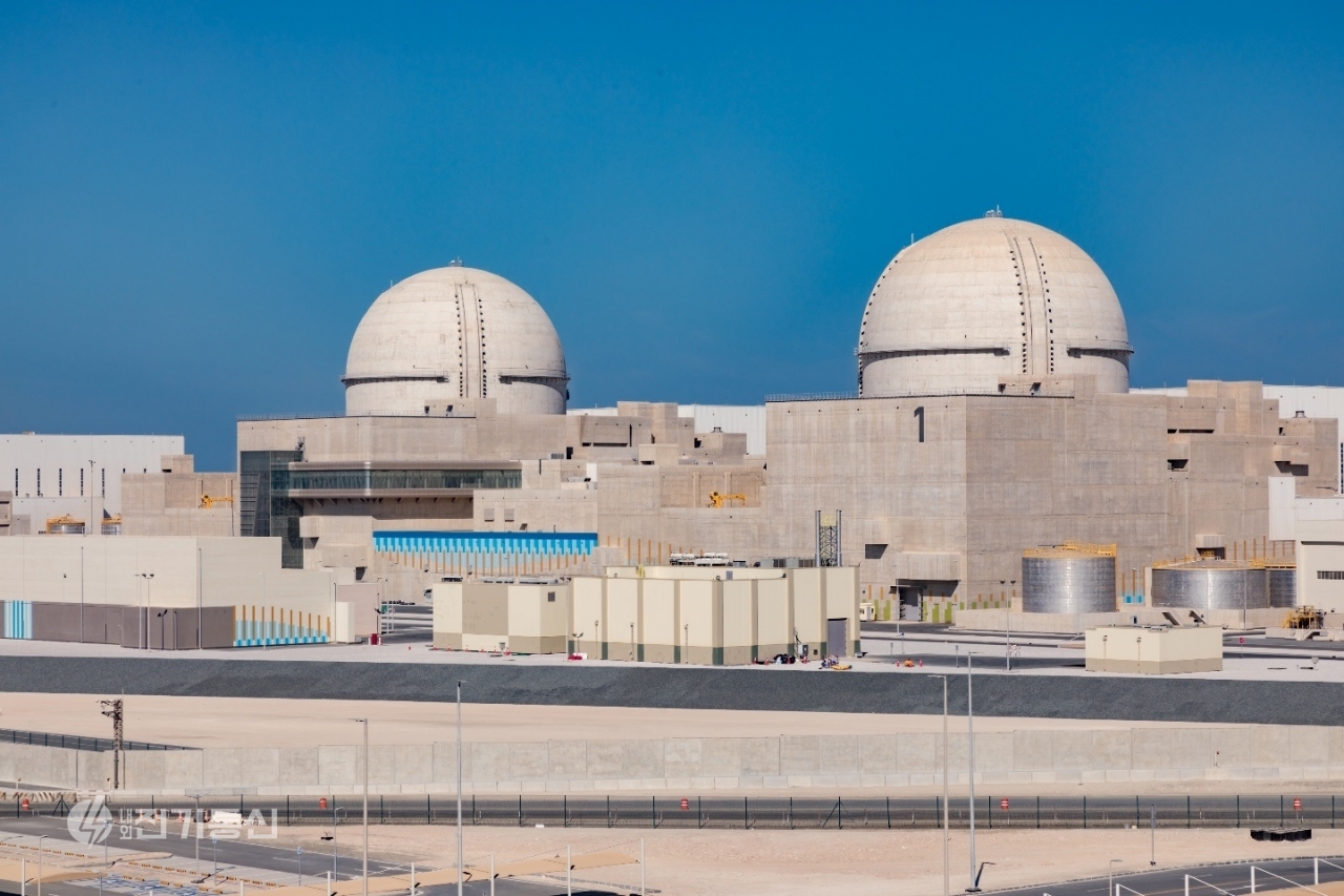 UAE 원전 1호기 바라카 원전 전경  사진제공 = 한국전력