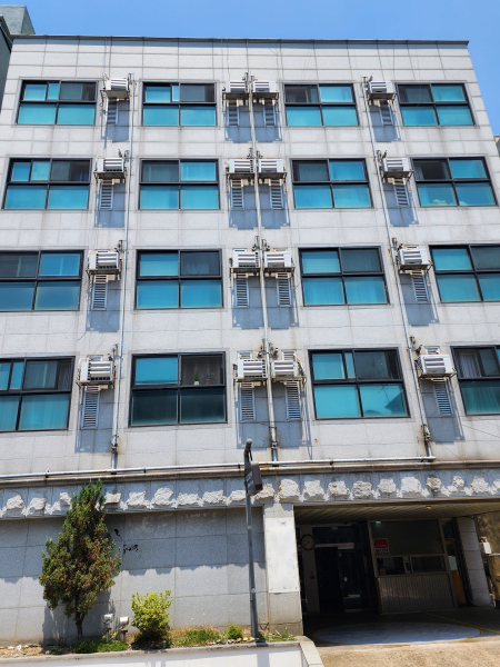 경기 성남 오피스텔 에어컨 설치 건물.  사진 =내외전기통신저널